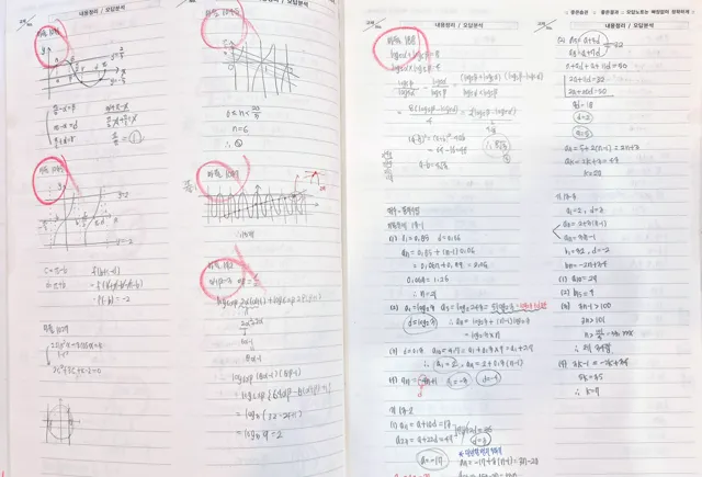 순천 카이로스학원 YES 노트 실제 작성 기록 43